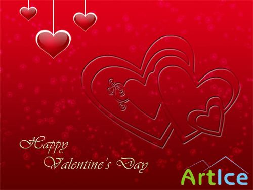 Valentines Card for Photoshop