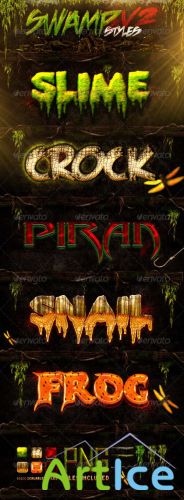 Swamp Styles V2 - GraphicRiver