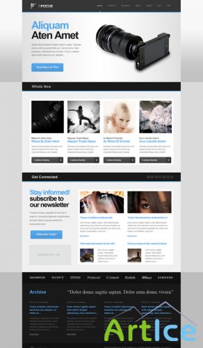 JoomlaXTC - nFocus - Joomla For 1.5 Template