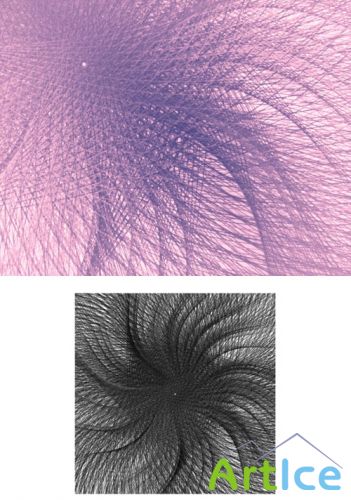 Fractal Web Brushes Set for Photoshop