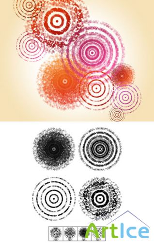 Cosmic Orbit Brushes for Photoshop