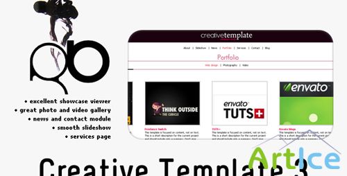 ActiveDen - Creative Template III - XML Template - Rip