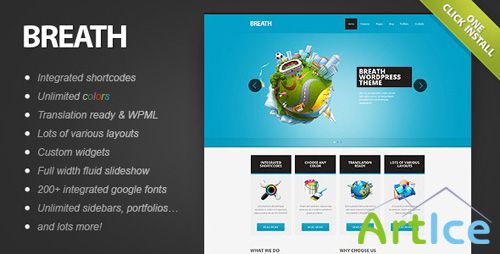 ThemeForest - Breathe 1.6 - Wordpress Theme