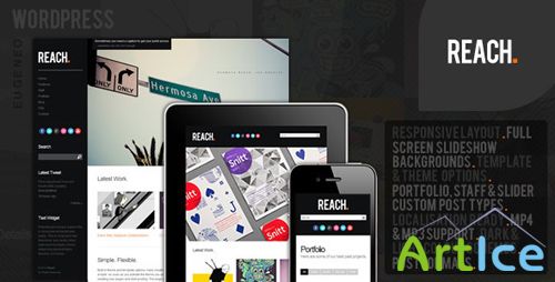 ThemeForest - Reach V1.4 - Business Portfolio WordPress Theme