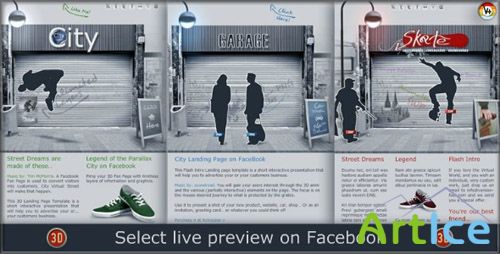 ActiveDen - City - FaceBook Fan Page XML Driven (reuploaded)