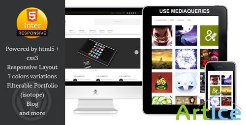 ThemeForest - Inter-Communicate - Responsive HTML5 Blog Template - RIP