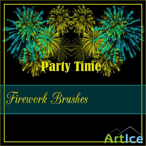 Firework Brushes Set for Photoshop