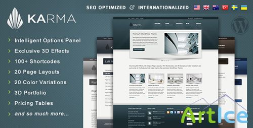 ThemeForest - Karma - Clean and Modern Wordpress Theme v2.6.8 - UPDATED