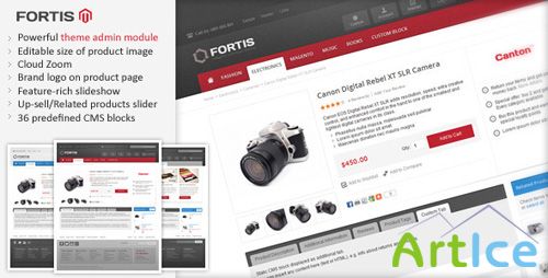 ThemeForest - Fortis - flexible theme v1.0.1 for Magento 1.6.2.0