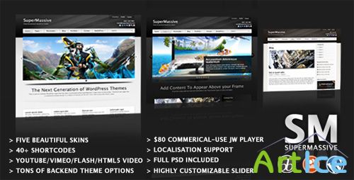 ThemeForest - SuperMassive - A Next Generation WordPress Theme - V3.3 UPDATED