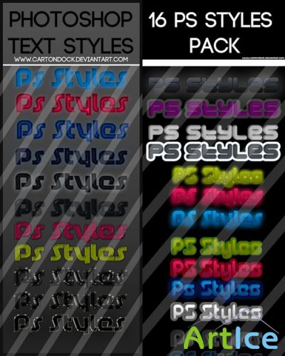 25 Photoshop Styles Bundle