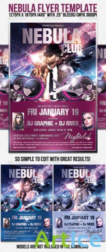 GraphicRiver - Nebula Flyer Template