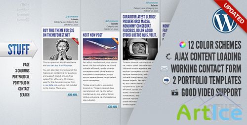 ThemeForest - Stuff v2.4 - WordPress Theme