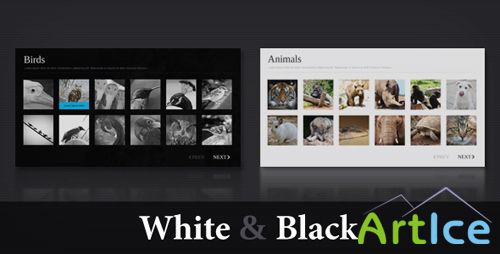 ActiveDen - XML Template V4 ( White & Black ) - Rip