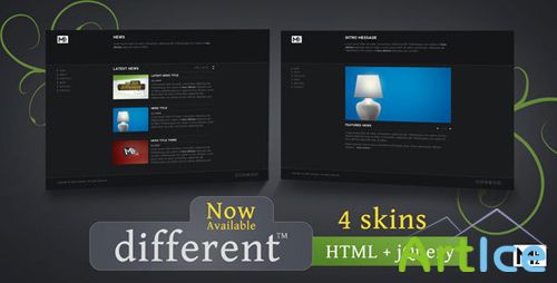 ThemeForest - different v2 - Corporate / Portfolio