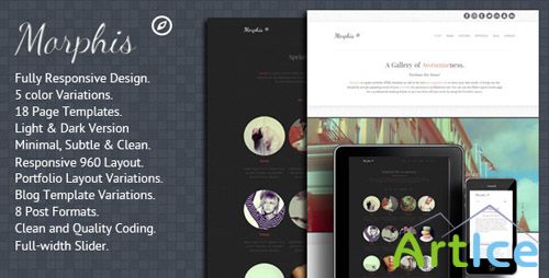 ThemeForest - Morphis - Responsive HTML Template - RiP