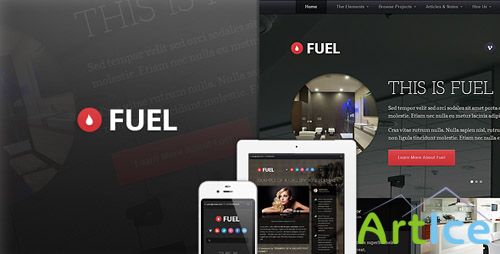 ThemeForest - Fuel - Responsive HTML Theme - RiP