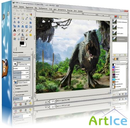 Gimp 2.7.6 Unofficial ML/Rus for Windows 7 (x86/x64)