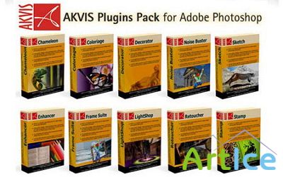 AKVIS Plugins Pack for Adobe Photoshop Multilingual [Apr-2012]