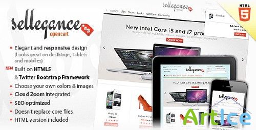 ThemeForest - Sellegance 1.0.6 Responsive OpenCart Theme