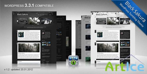 ThemeForest - Black Sakura v1.2 for Wordpress 3.x