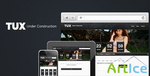 ThemeForest - TUX - Responsive Under Construction Template