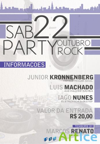 Flyer Party Rock