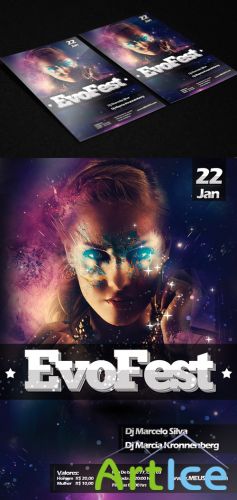 Flyer Template - EvoFest