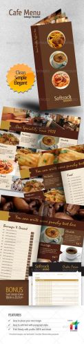 GraphicRiver - Cafe Menu Indesign Template 147838