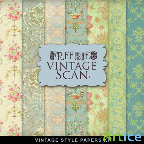 Textures - Old Vintage Backgrounds #72