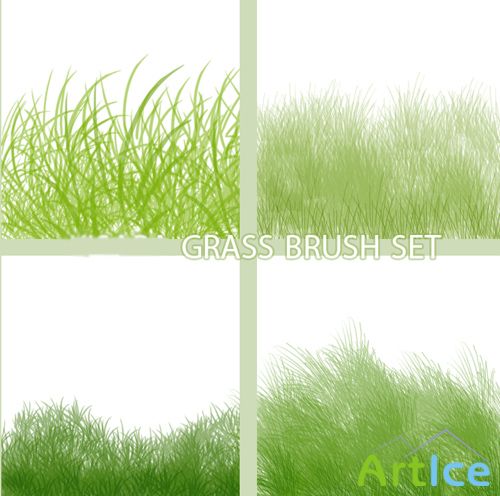 Grass Set Brushes for Photoshop