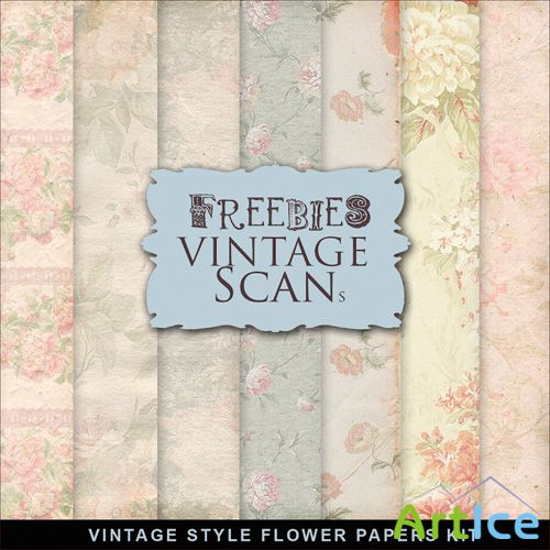 Textures - Old Vintage Backgrounds #76