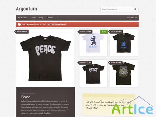 WooThemes - Argentum v1.3.5 For Wordpress