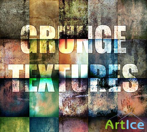 20 Grunge Textures Pack