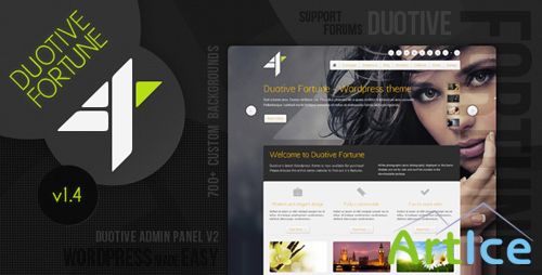 ThemeForest - Duotive Fortune - Wordpress Theme v1.3 + PSDs (Reupload)