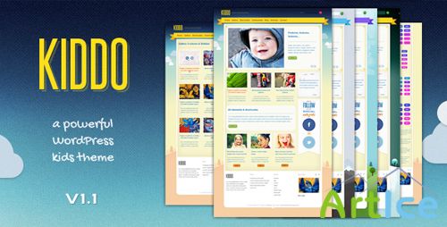 ThemeForest - Kiddov1.1: A Powerful Kids Theme - Retail