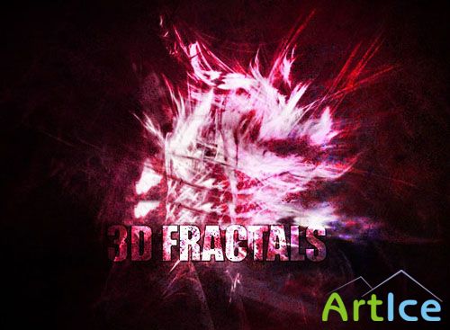 Brushes for Photoshop - 3D Fractals