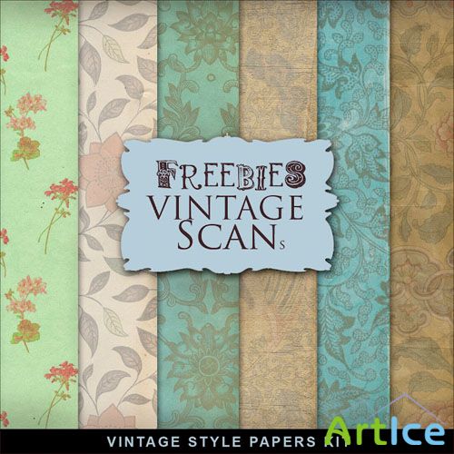 Textures - Old Vintage Backgrounds #87