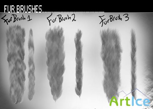 Fur Brushes for Photoshop