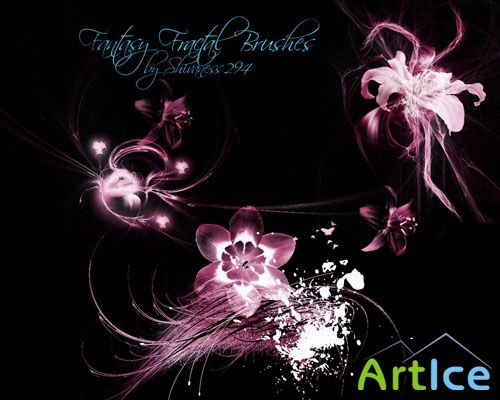 Brushes for Photoshop - Fantasy Fractal