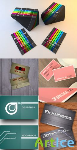 Business Card Psd Templates Pack 2 for Photoshop