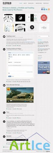 WooTheme - Elefolio v1.4.1 For Wordpess