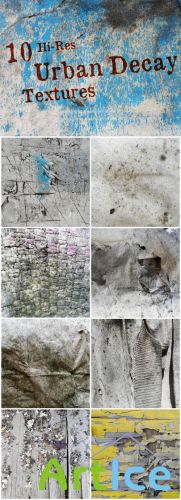 10 Hi-Res Urban Decay Textures