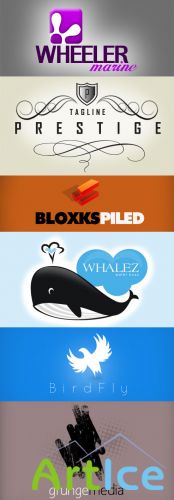 Psd Logo Design for Photoshop Pack 23