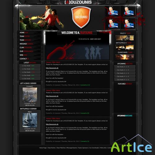 PSD Template - Clan Blood