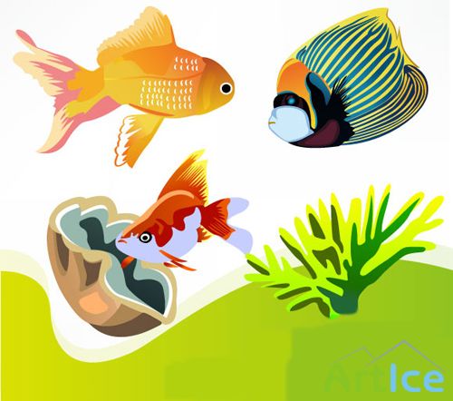 Vector Fish Folder