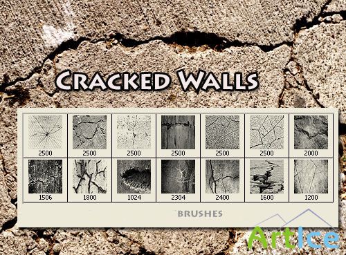 Cracked  Wall Brushes