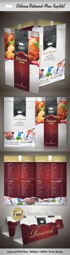 GraphicRiver - Delicious Restaurant Menu Template