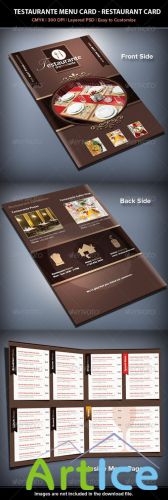 GraphicRiver - Testaurante Menu Card 698273