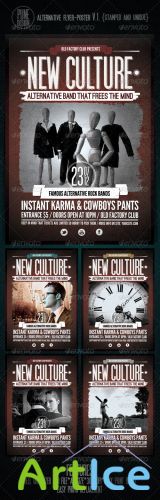 GraphicRiver - New Culture | Alternative Flyer/Poster V.1 (2449884)